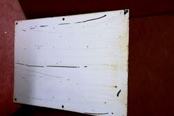 Vintage Mobilgas Special Pegasus Enamel Sign 
