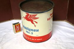 Vintage Mobilgrease No 3 Pegasus 5lb tin.
