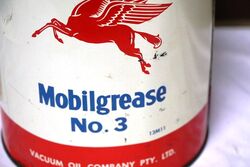 Vintage Mobilgrease No 3 Pegasus 5lb tin