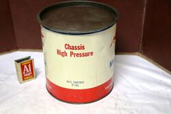 Vintage Mobilgrease No 3 Pegasus 5lb tin