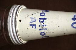 Vintage Mobiloil AF 40 Tin Top on One Pint Bottle