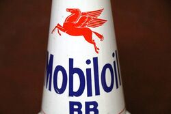 Vintage Mobiloil BB 50 One Litre Oil Bottle