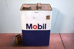 Vintage Mobiloil Special 203040 1gal Tin