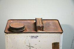 Vintage Mobiloil Special 203040 1gal Tin