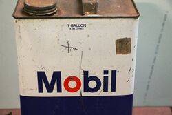 Vintage Mobiloil Special 203040 1gal Tin