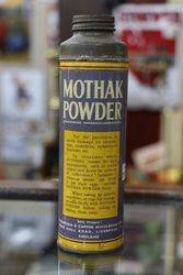 Vintage Mothak Powder Tin 