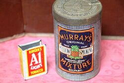 Vintage Murrayand39s Mellow Smoking Mixture Canister BELFAST
