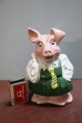 Vintage NatWest Pig Money Box Annabel by Wade.