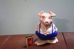 Vintage NatWest Pig Money Box Maxwell  by Wade. #