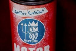 Vintage Neptune Motor Oil 1 IMPQRT Canister
