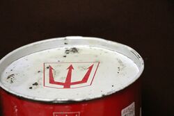 Vintage Neptune Tenac 5lb Grease Tin