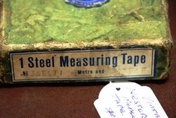 Vintage Nestor Steel Measuring Tape