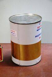Vintage New Old Stock Esso Extra 1 litre Motor Oil Tin