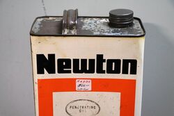 Vintage Newton Super Lubricant Penetrating Oil 11 imp gal Tin