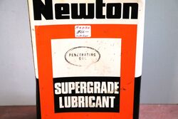 Vintage Newton Super Lubricant Penetrating Oil 11 imp gal Tin