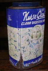 Vintage Nurse Grantand39s Clear Digestive Mints Tin