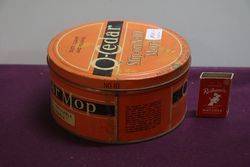 Vintage OCedar Polish Mop Tin 