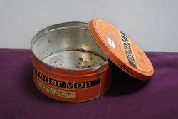 Vintage OCedar Polish Mop Tin 