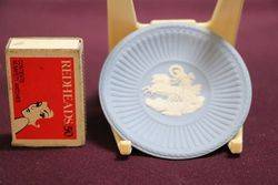 English Wedgwood Jasper Ware Pin Dish 