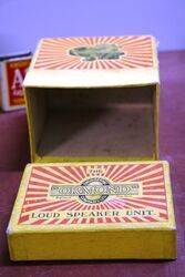 Vintage Ormond Loud Speaker Unit Box 