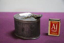 Vintage Oval Oil Can 