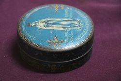 Vintage Pastilles a Land39eau de Lourdes Tin 