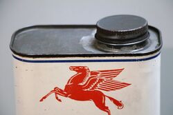 Vintage Pegasus Mobilube GX90 1 quart Oil Tin