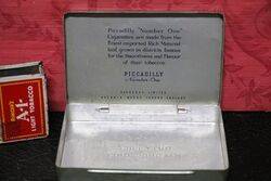 Vintage Piccadilly Number One Cigarette Tin