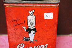 Vintage Pictorial Bensons Toffee Tin