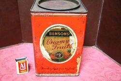 Vintage Pictorial Bensons Toffee Tin
