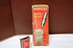 Vintage Pifco Battery Operated Drink Mixer. 