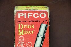 Vintage Pifco Battery Operated Drink Mixer 