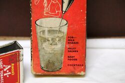 Vintage Pifco Battery Operated Drink Mixer 