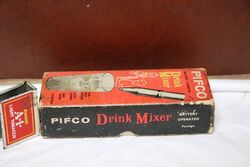 Vintage Pifco Battery Operated Drink Mixer 