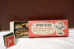 Vintage Pifco Sunlamp Carbons in Original Box.
