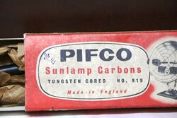 Vintage Pifco Sunlamp Carbons in Original Box