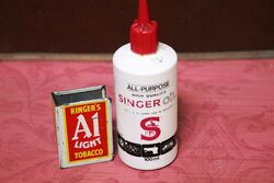 Vintage Plastic Singer Oil AllPurpose Oiler