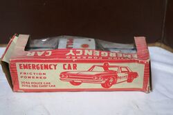 Vintage Police Highway Patrol 513 Tin Toy.