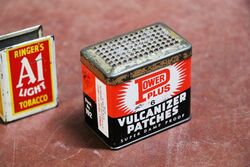 Vintage Power Plus Vulcanizing Patches Tin