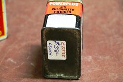 Vintage Power Plus Vulcanizing Patches Tin