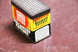 Vintage Power Plus Vulcanizing Patches Tin Including Contents