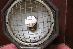 Vintage Pressed Steel Floor Heater Decretive Use Only