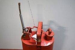 Vintage Protectoseal Co Chicago Gooseneck Jerry Can