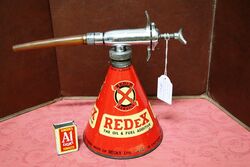 Vintage REDeX Conical Fuel Additive Dispensing Gun