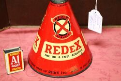 Vintage REDeX Conical Fuel Additive Dispensing Gun