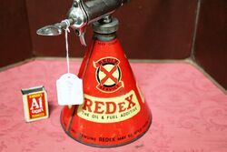 Vintage REDeX Conical Fuel Additive Dispensing Gun