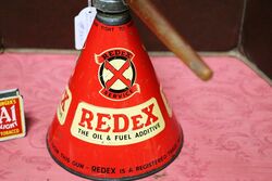 Vintage REDeX Conical Fuel Additive Dispensing Gun
