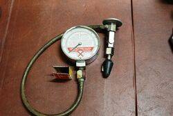 Vintage REDeX Engine Compression Gauge.