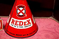Vintage REDeX Fuel Additive Embossed Dispenser