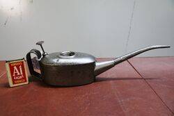 Vintage R.T.S 1/2 Pint British Boat Shape Oiler.